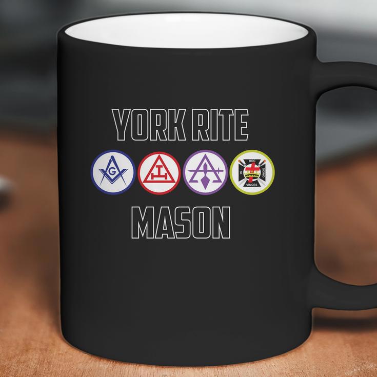 Mens York Rite Mason Masonic Coffee Mug