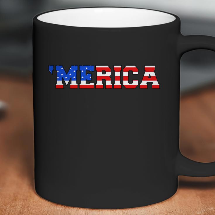 Merica Usa Logo Coffee Mug