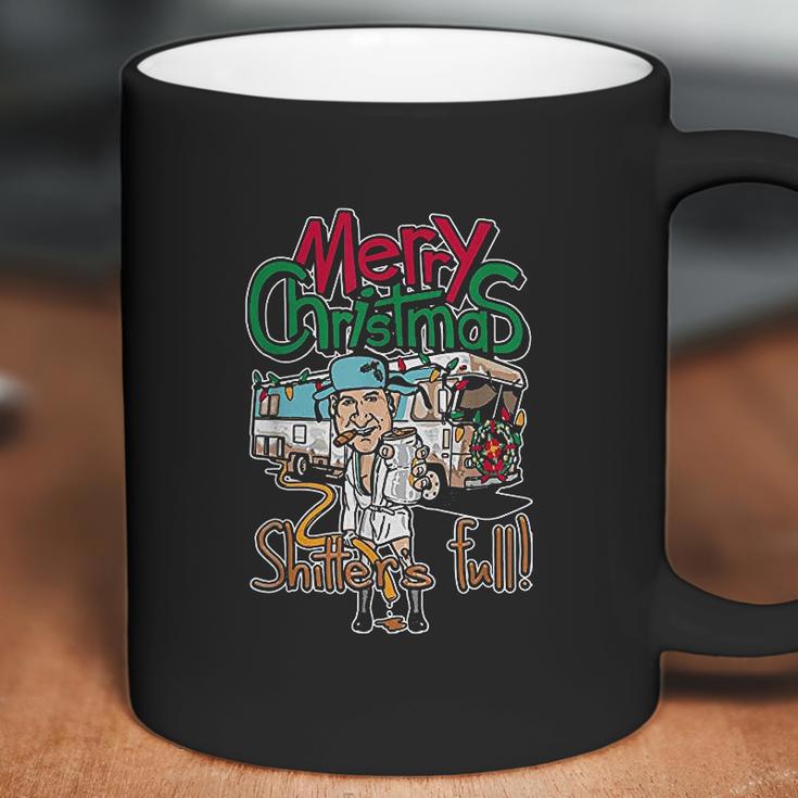 Merry Christmas Camping Shitter Full Funny Outdoor Coffee Mug