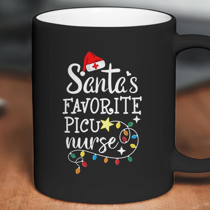 Merry Christmas Nurse Crew Rn Santas Favorite Picu Nurse Coffee Mug