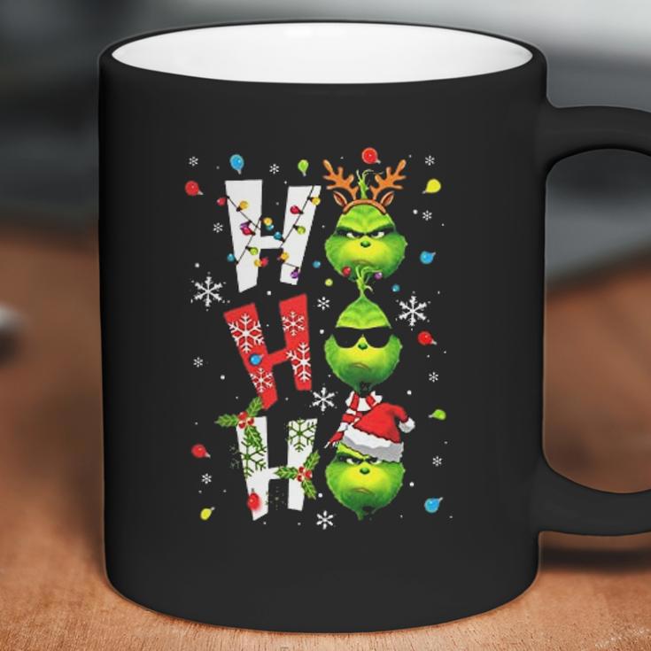 Merry Christmas Santa Grinch Ho Ho Ho Coffee Mug