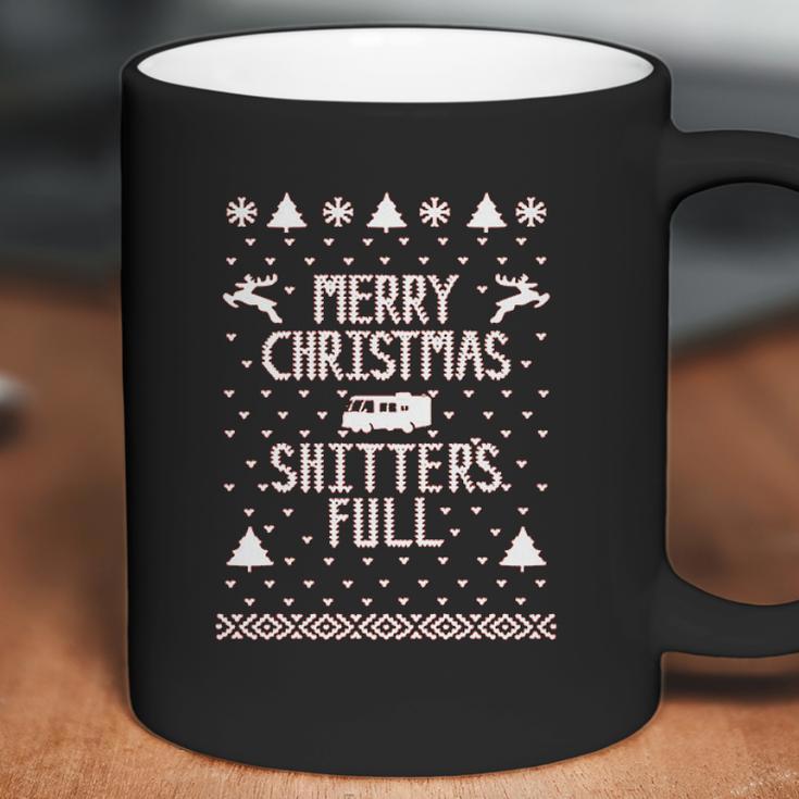 Merry Christmas Shitters Full Funny Coffee Mug