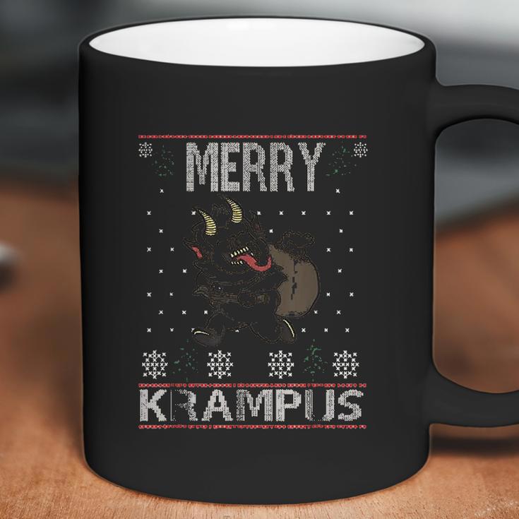 Merry Krampus Demon Claus Christmas Coffee Mug