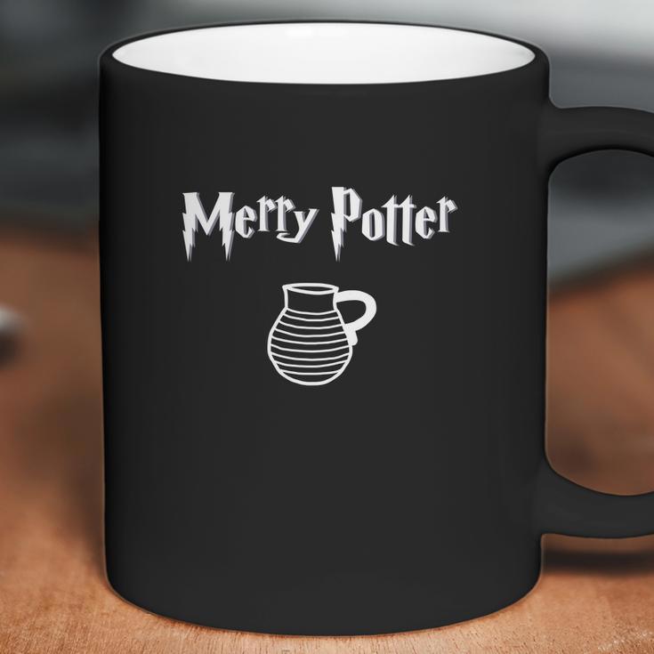 Merry Potter Funny Book Reading Harry Pottery Coffee Mug