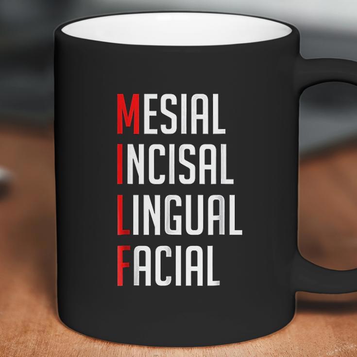 Mesial Incisal Lingual Facial Funny Dental Coffee Mug