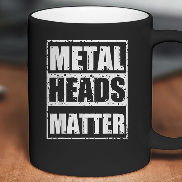 Metalheads Matter Heavy Mano Cornuta Bassist Rock Gift Coffee Mug