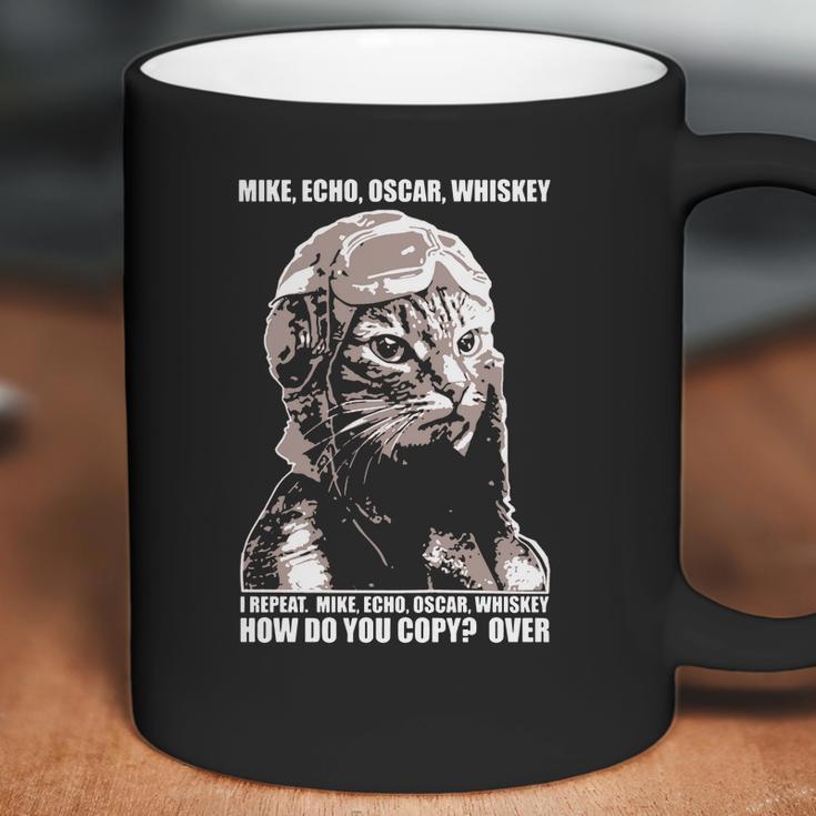 Mike Echo Oscar Whiskey I Repeat Mike Echo Oscar Whiskey Coffee Mug