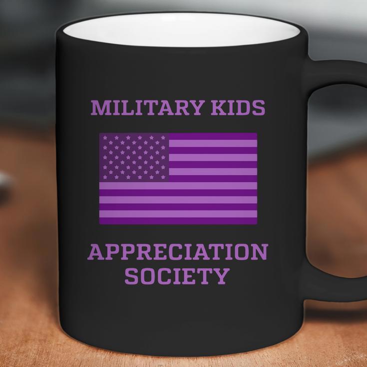 Military Kids Appreciation Society Veteran Of Us Army American Flag Graphic Design Printed Casual Daily Basic Coffee Mug