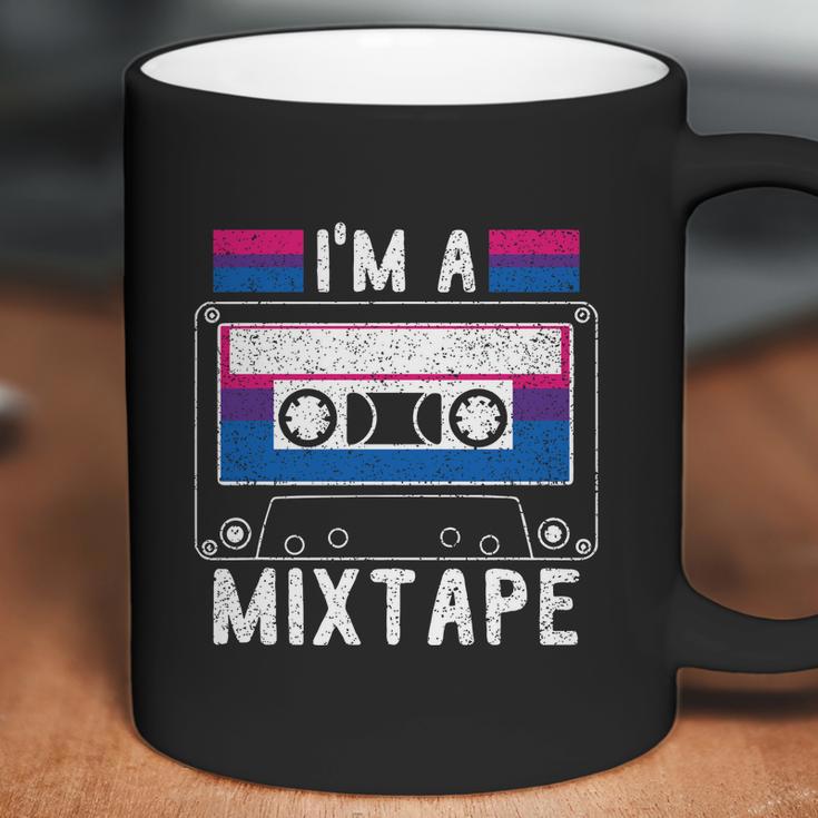 Im A Mixtape Bi Sexual Flag Supporter Lgbt Merchandise Graphic Design Printed Casual Daily Basic Coffee Mug