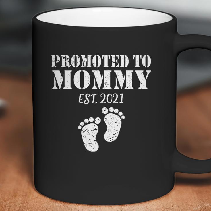 Mom Promoted To Mother Est 2021 Coffee Mug