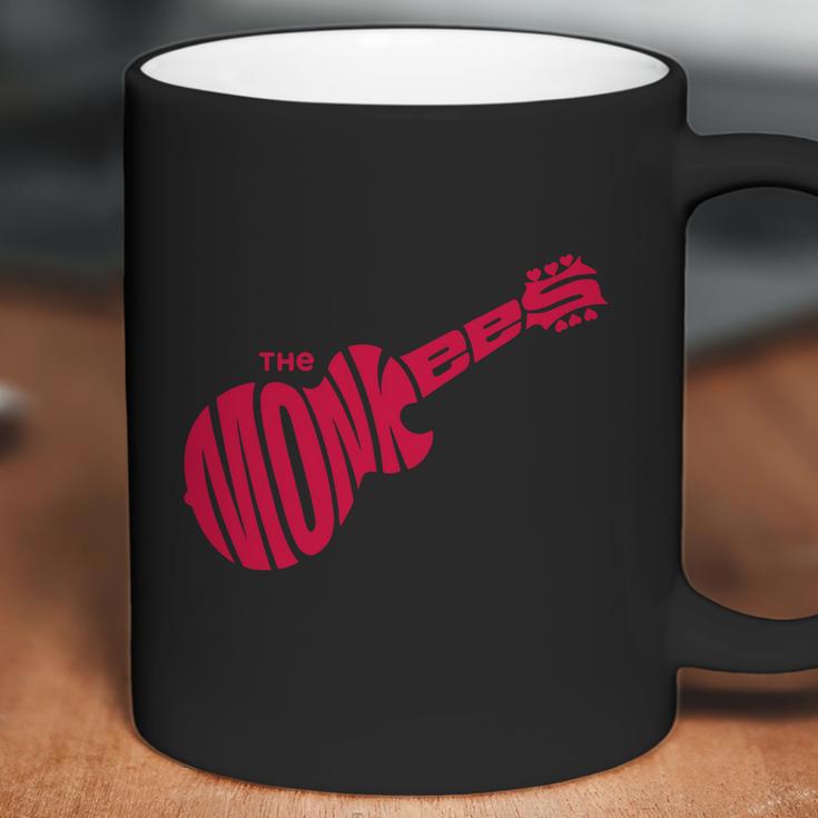 The Monkees Band Logo Pink Coffee Mug