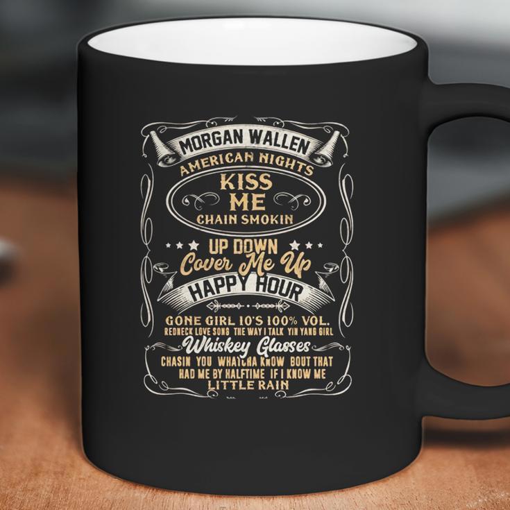 Morgan Wallen Songs Retro Coffee Mug