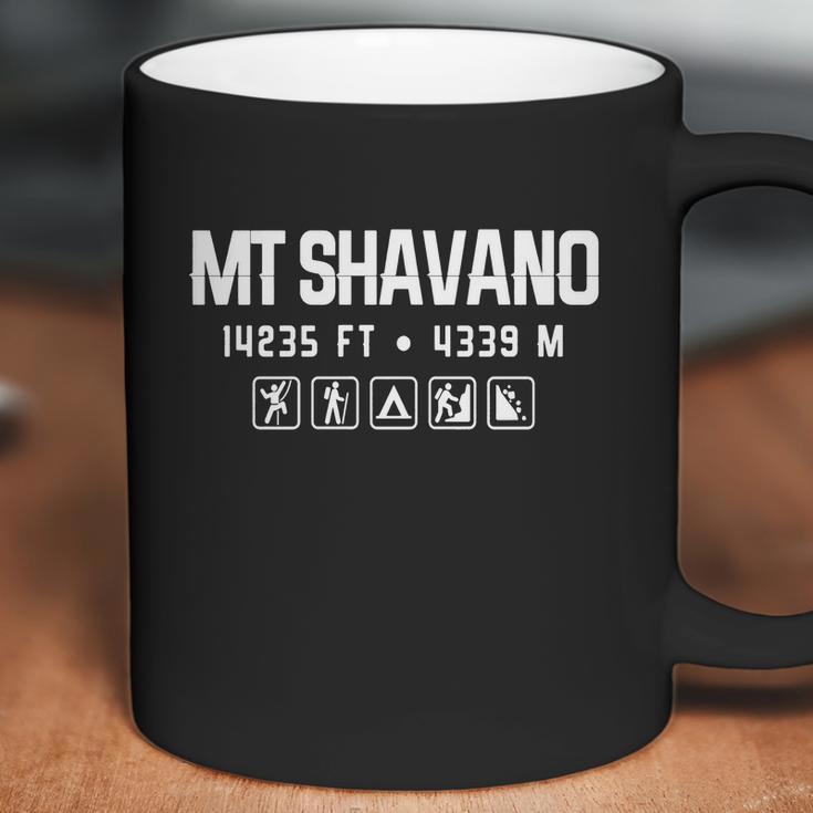 Mt Shavano Colorado Mountain 14Er Shirt Coffee Mug