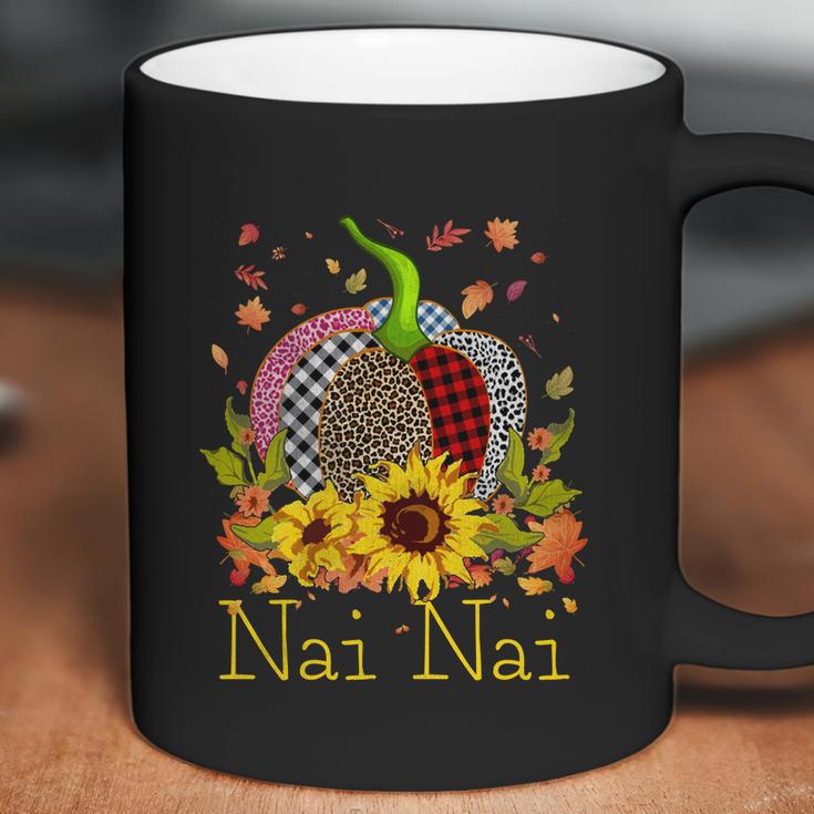 Nai Nai Pumpkin Leopard Print Sunflower Grandma Buffalo Plai Cute Gift Coffee Mug