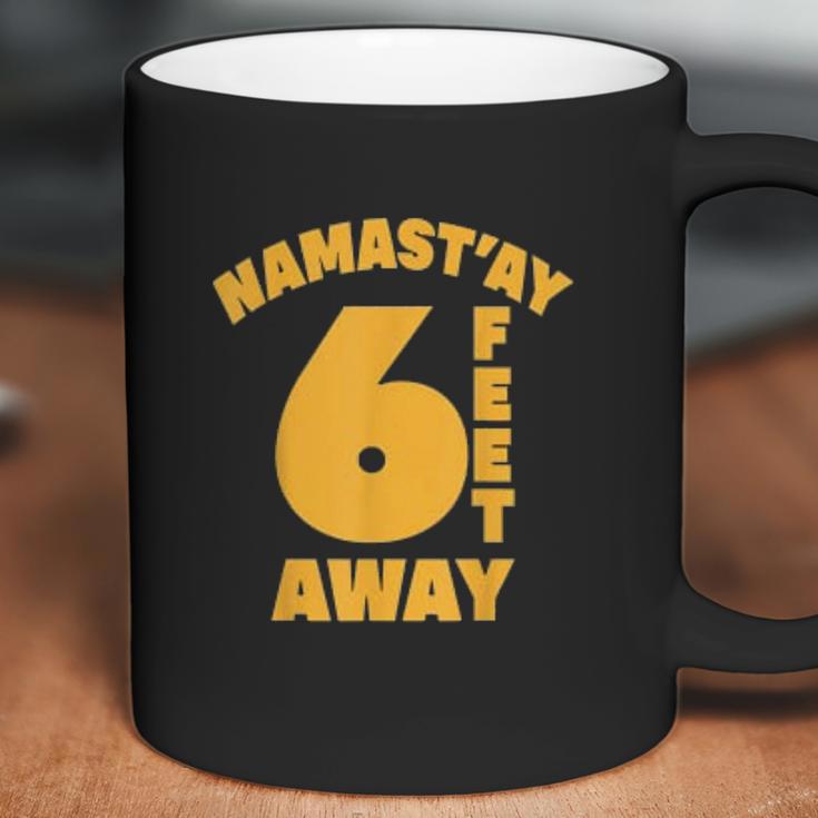 Namastay Social Distancing Gift Coffee Mug