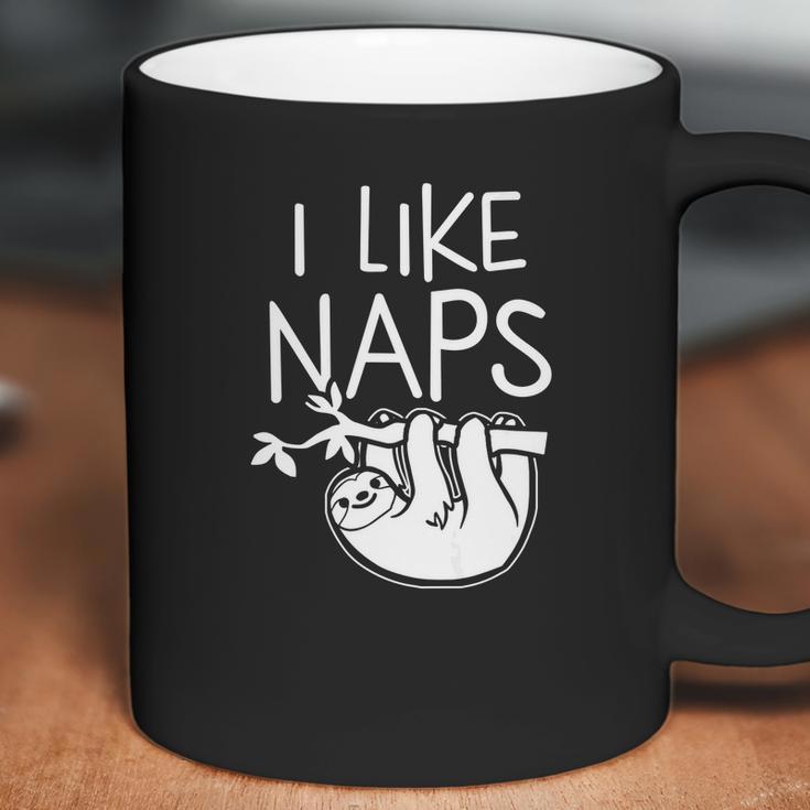 I Like Naps Napper Funny Humor Sloth Pun Coffee Mug