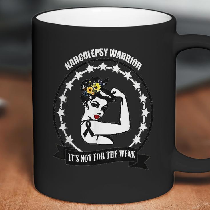 Narcolepsy Warrior -Black Ribbon Support Coffee Mug