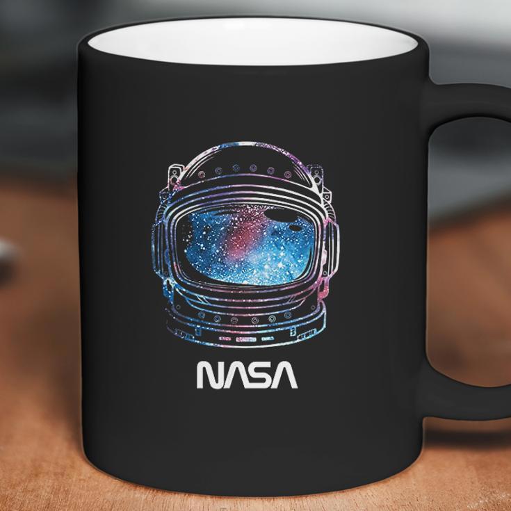 Nasa Galaxy Lineart Fill Helmet Coffee Mug