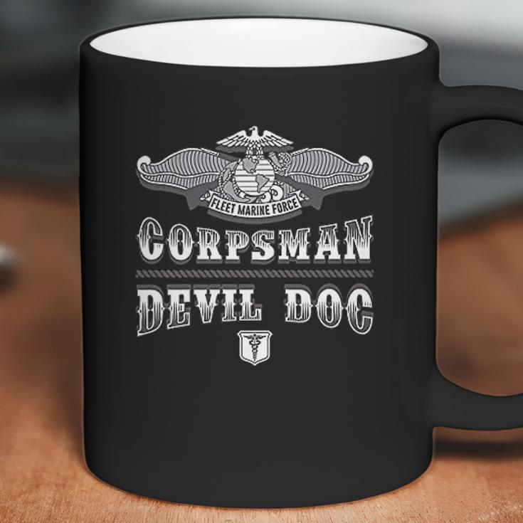 Navy Corpsman Devil Doc Fmf 8404 Coffee Mug