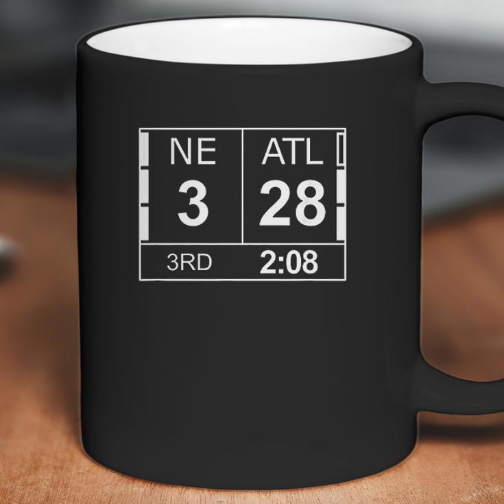 Ne 3 Atl Atlanta 28 Comeback Final 2 Sides Coffee Mug