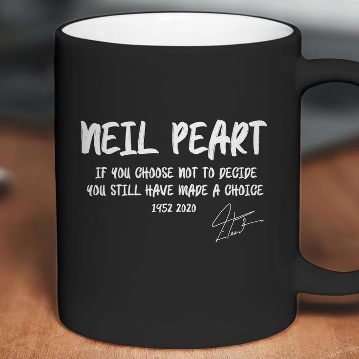 Neil Peart Quote Coffee Mug