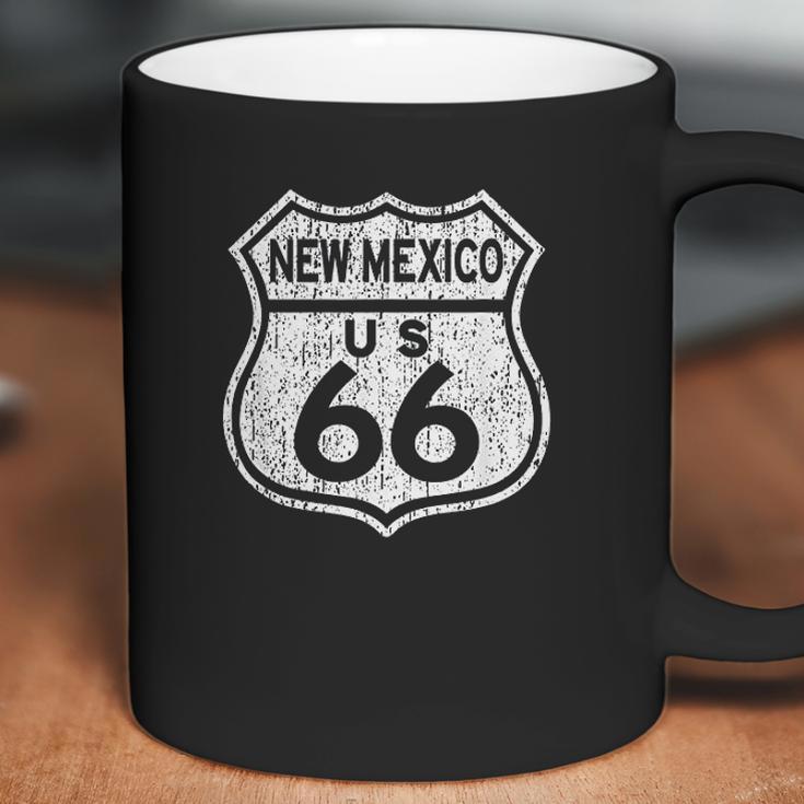 New Mexico Historic Route 66 Distressed Graphic Coffee Mug