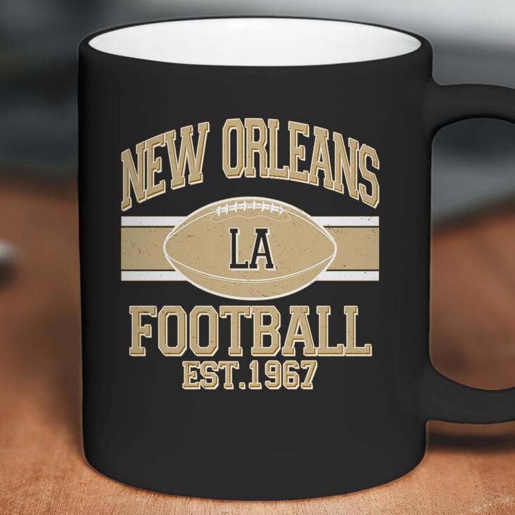 New Orleans La Football Vintage Sports Logo Coffee Mug