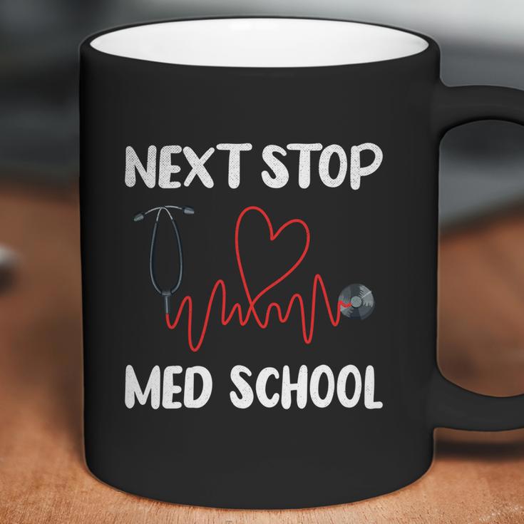 Next Stop Med School Future Doc Medical School Student Gift Graphic Design Printed Casual Daily Basic Coffee Mug