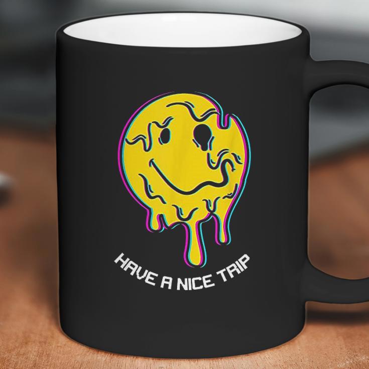 Have A Nice Trip Melting Ecstasy Rave Techno Edm Lover Gift Coffee Mug