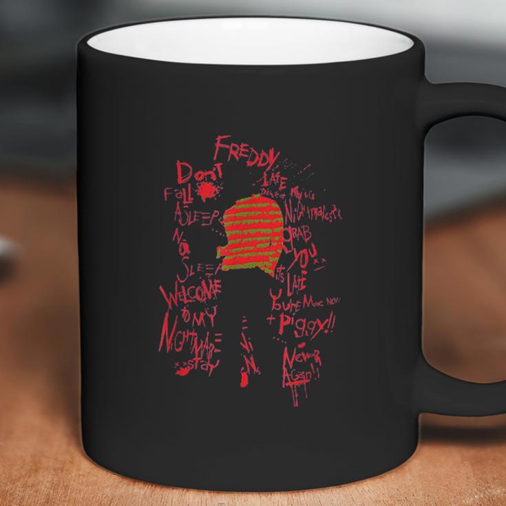 Nightmare On Elm Street Freddy Dont Fall Asleep Coffee Mug