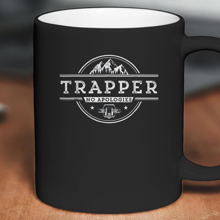 No Apologies Trapping Steal Trap Design For Fur Traders Coffee Mug