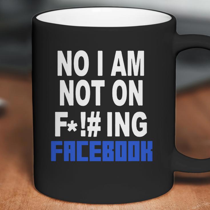 No Facebook T-Shirt Coffee Mug