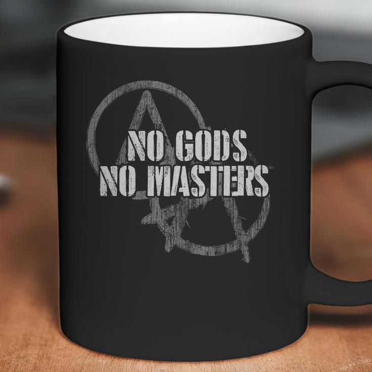 No Gods No Masters Anarchist Atheist Tee Coffee Mug