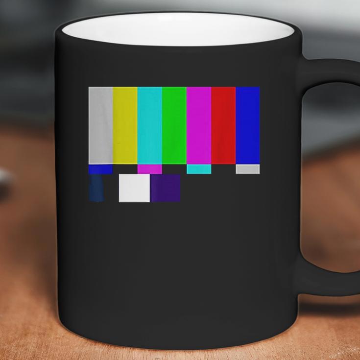 No Signal Television Screen Color Bars Test Pattern Coffee Mug