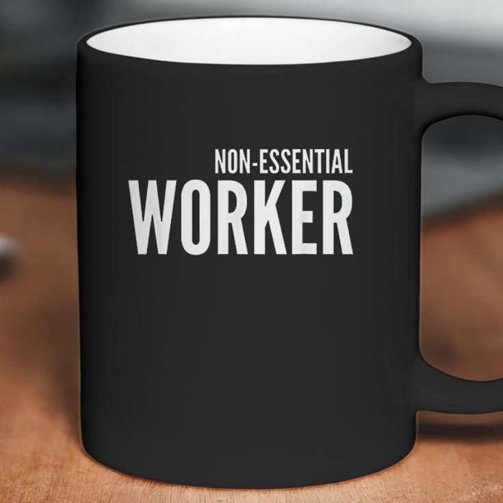 Non Essential Worker Funny Social Distancing Gift Coffee Mug