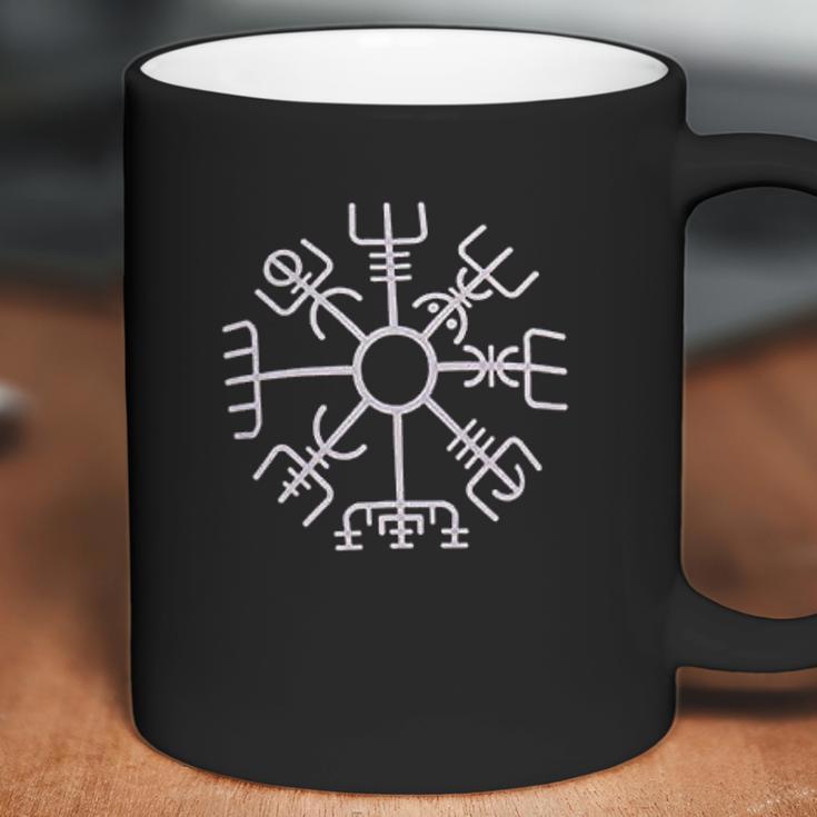 Nordic Viking Rune Compass Norse Germanic Icelandic Pagan Magic Symbol Coffee Mug