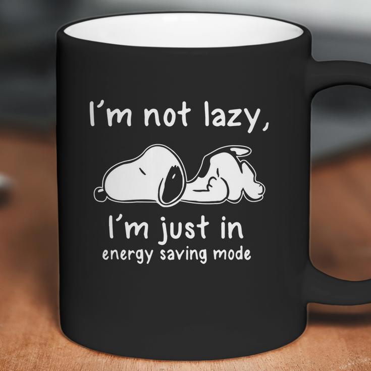 Im Not Lazy - Im Just In Energy Saving Mode - Mug Snoopy Coffee Mug