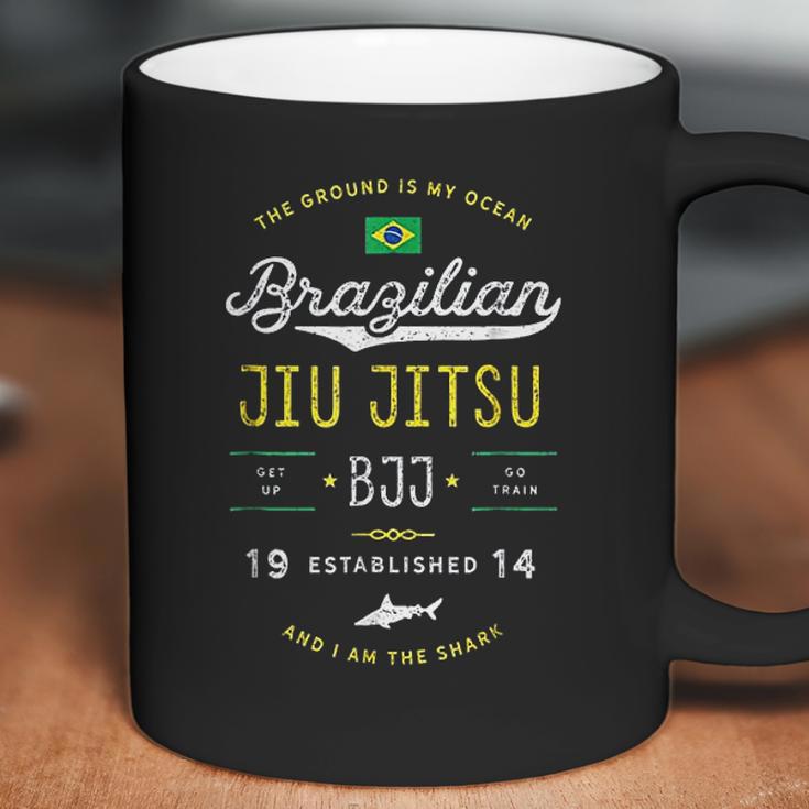 Ocean Shark Jiu Jitsu For Bjj Jujitsu Gift Coffee Mug