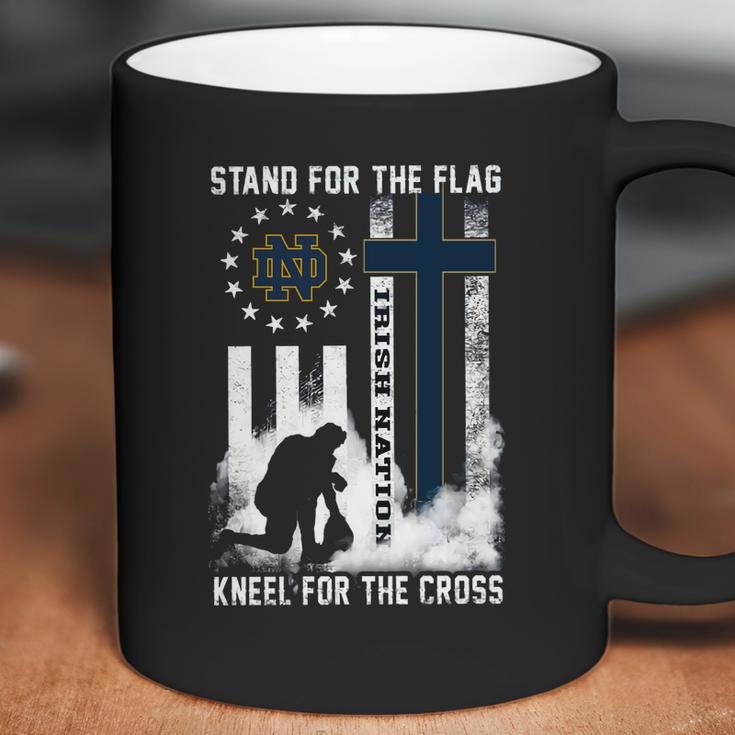 Official Stand For Flag Kneel For Cross Notre Dame Fighting Irish NationShirt Coffee Mug