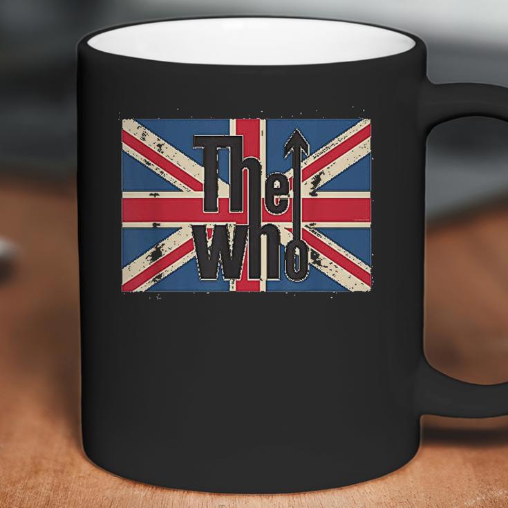 The Who Official Union Jack Flag Logo Coffee Mug