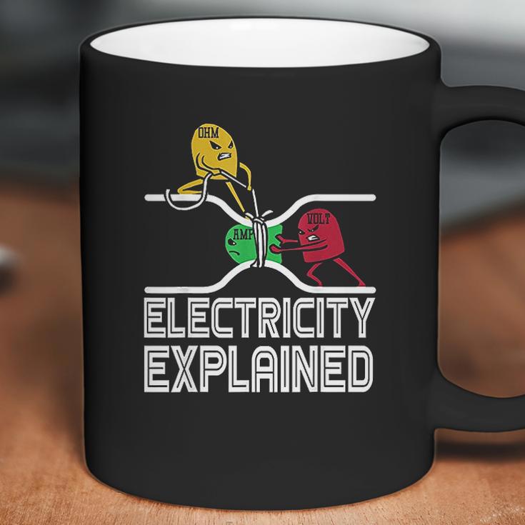 Ohm Volt Amp Electricity Explained Coffee Mug