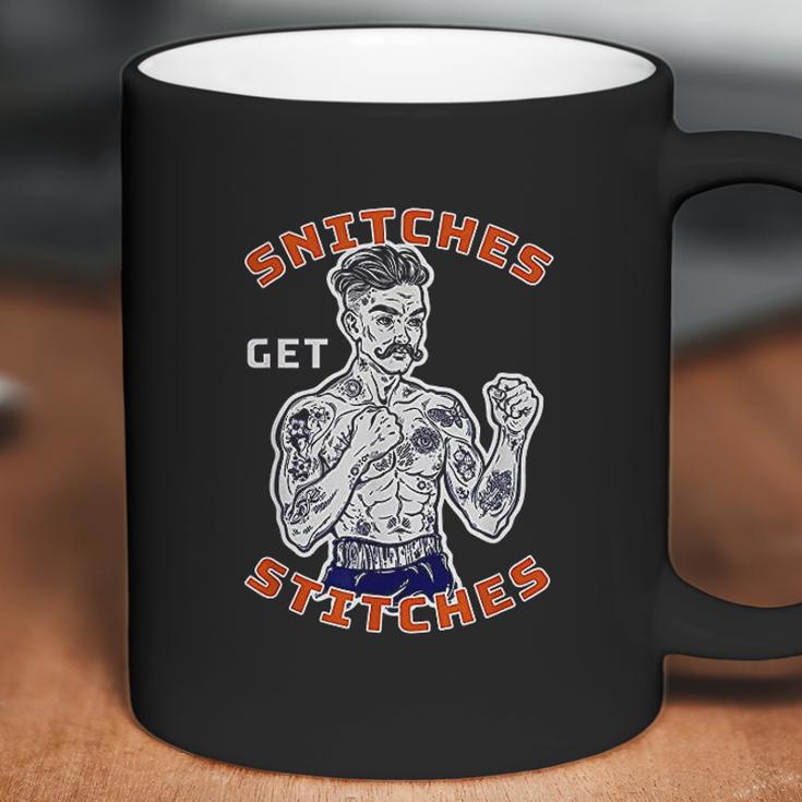 Old Fashioned Prison Inmate With Tattoo Coffee Mug