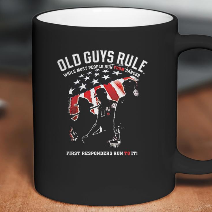 Old Guys Rule For Men First Responder Coffee Mug