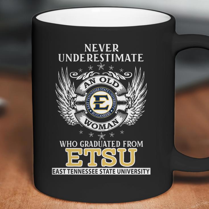 Old Man- Graduated From Etsu- East Tennessee State University Coffee Mug