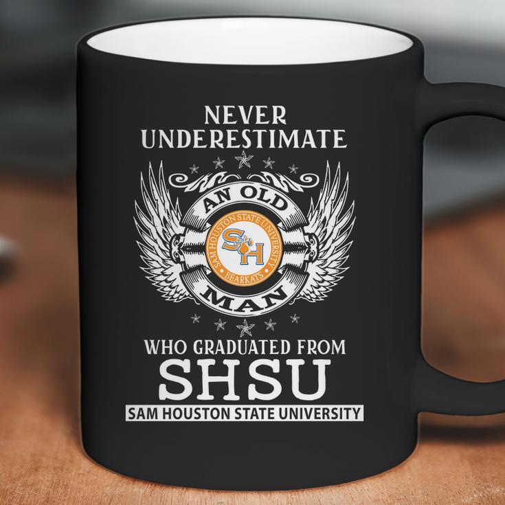 Old Man- Graduated From Shsu- Sam Houstan State University Coffee Mug