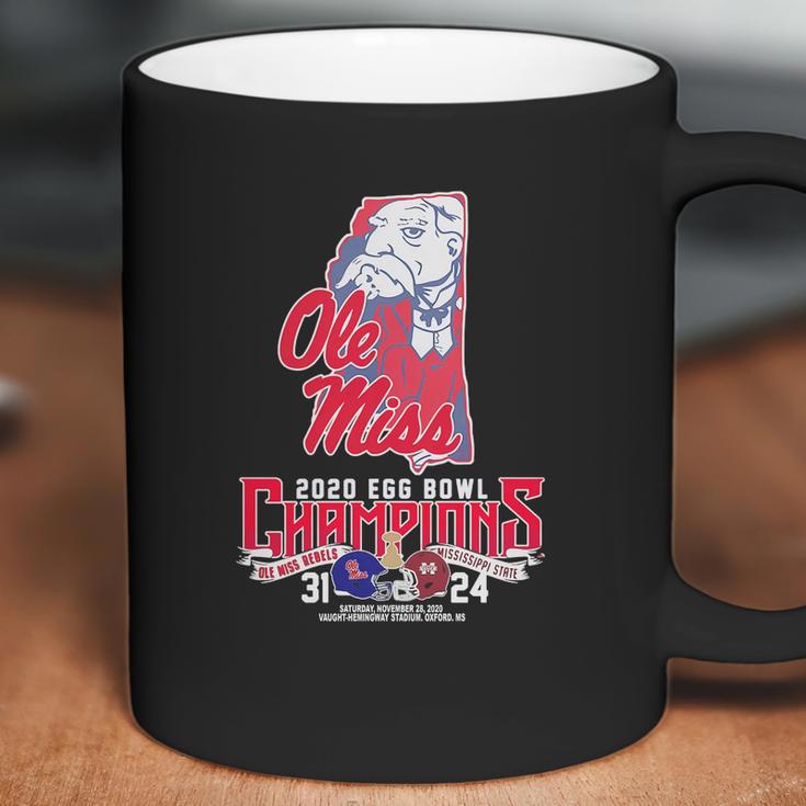 Ole Miss 2020 Egg Bowl Champions Ole Miss Rebels Mississippi State 31 24 Coffee Mug