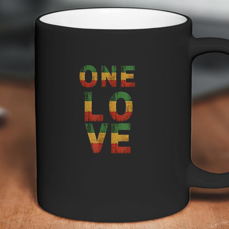 One Love Reggae Men Women Rastafari Kids Gift Coffee Mug