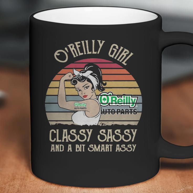 Oreilly Auto Parts Girl Classy Sasy And A Bit Smart Asy Retro Coffee Mug