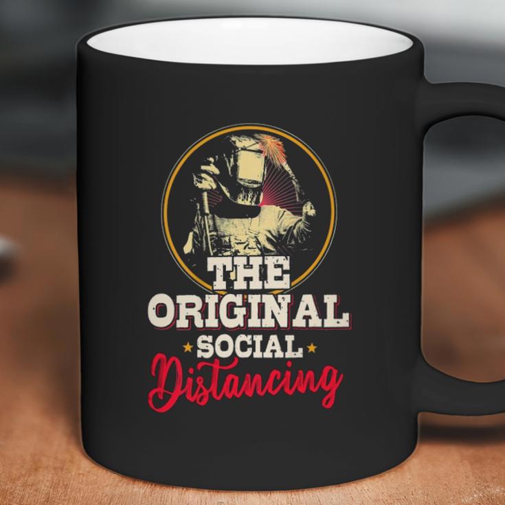 The Original Social Distancing Welder Coffee Mug