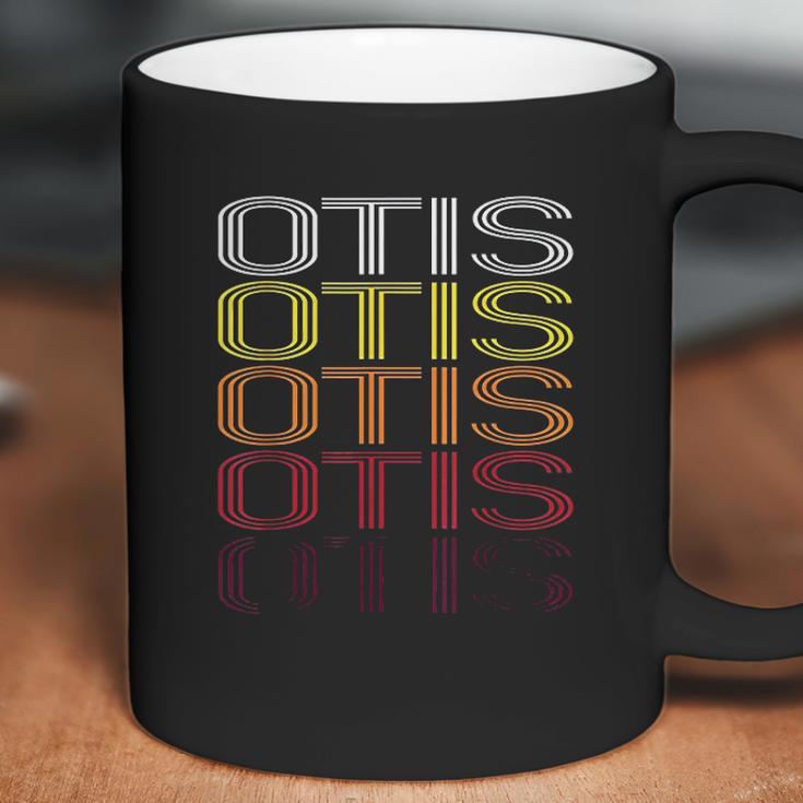 Otis Retro Wordmark Pattern Vintage Style Coffee Mug